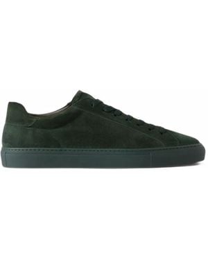 Ralph Lauren Suede Lace-Up Trainers - Green