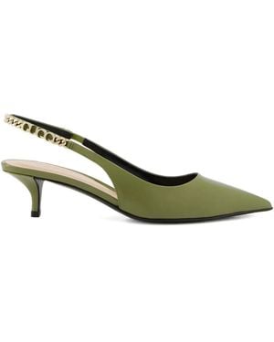Gucci 45Mm Signoria Court Shoes - Green
