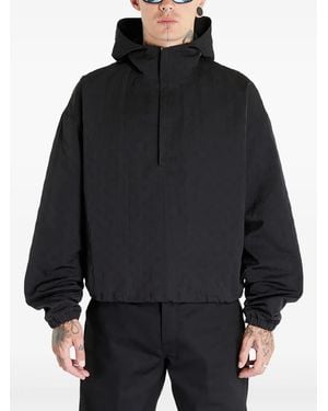MISBHV Embossed Hooded Jacket - Grey