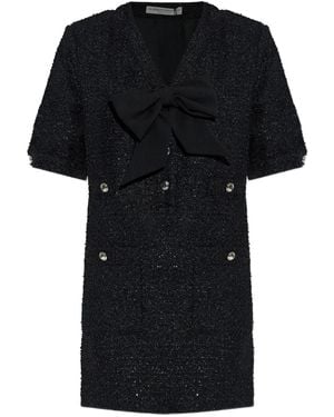 Alessandra Rich Short Dresses - Black