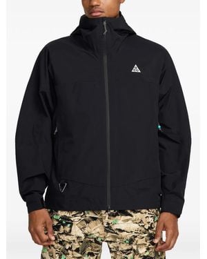 Nike Acg Morpho Storm-Fit Hodded Jacket - Blue
