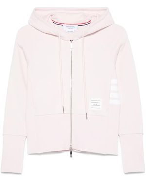 Thom Browne 4-Bar Stripe Hoodie - Pink