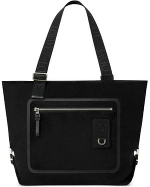 Loewe Borsa Tote Flex Media Con Zip - Nero