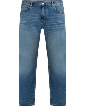 Tommy Hilfiger Belt-Loops Straight Jeans - Blue
