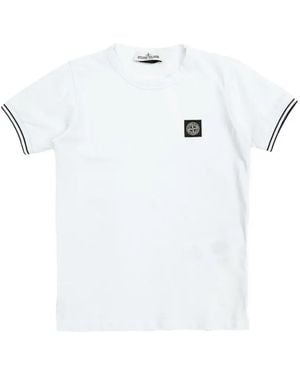 Stone Island Compass-Patch T-Shirt - White