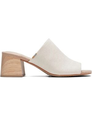 TOMS Grace Mule Sandals - White