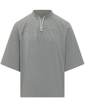 Mordecai Cord Band T-Shirt - Grey