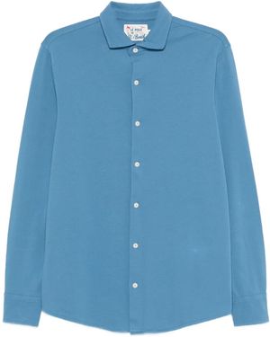 Mc2 Saint Barth Cotton Shirt - Blue