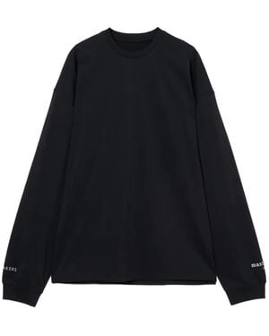 Mastermind Japan Boxy-Fit Logo-Print T-Shirt - Black
