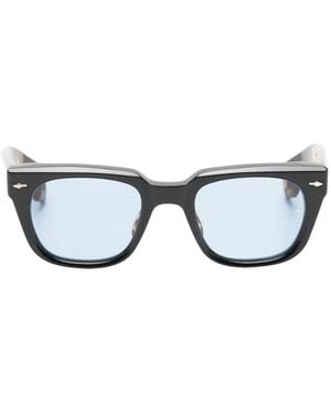 Jacques Marie Mage Hopper Square-Frame Sunglasses - Black