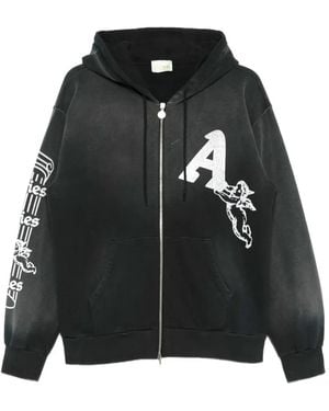 Aries Cherub Column Hoodie - Schwarz