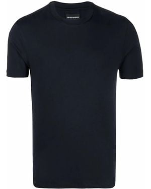 Emporio Armani ラウンドネック Tシャツ - ブラック