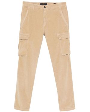 40 Weft Cargohose Aus Cord - Natur