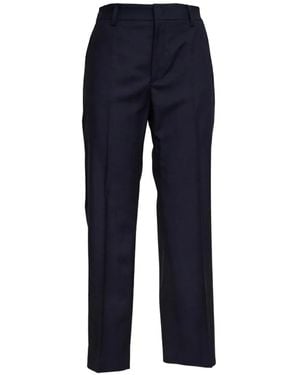 N°21 Elastic-Waist Trousers - Blue