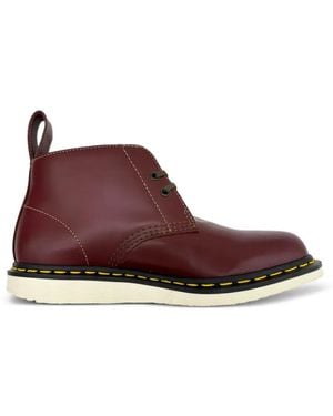 Dr. Martens X Comme Des Garçons Manton Chukka Boots - Purple