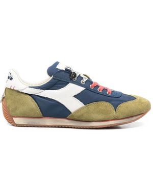 JW Anderson X Diadora Equipe Panelled Trainers - Blue