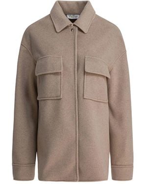 Semler Flap-Pocket Shirt Jacket - Brown