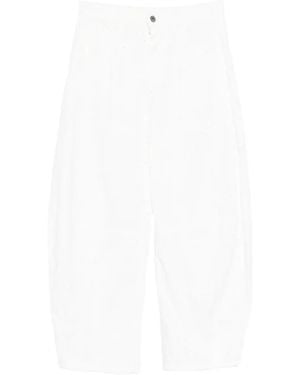 Liu Jo Balloon-Leg Jeans - White