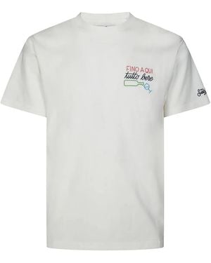 Mc2 Saint Barth Embroidered T-shirt - ホワイト