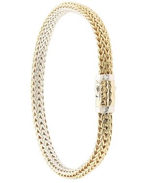 John Hardy 18Kt 'Classic Chain' Gelbgoldarmband - Mettallic