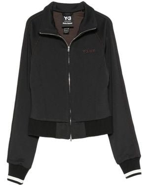 Y-3 Chaqueta Con Logo Bordado De Adidas X Wales Bonner - Negro