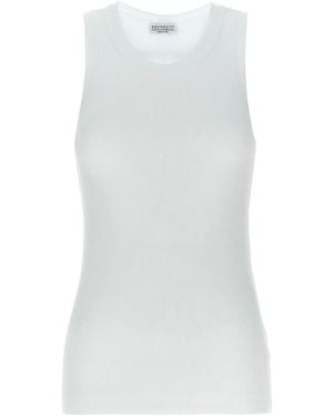 Brunello Cucinelli Top - White