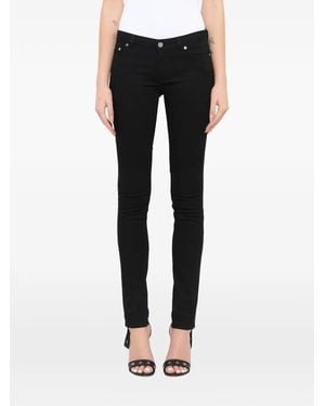 Givenchy Star-Motif Skinny Jeans - Black