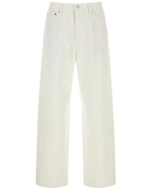 Jil Sander Vaqueros De Algodón - Blanco
