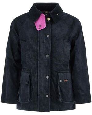 Barbour X Paul Smith Beaufort Corduroy Coat - Blue