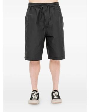 Juun.J Drawstring-Waist Shorts - Grey