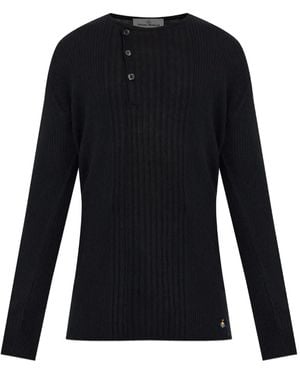 Vivienne Westwood Ribbed-knit Jumper - ブラック