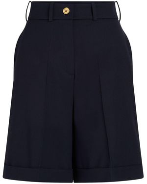 Patou Twill Bermuda Shorts - Blue