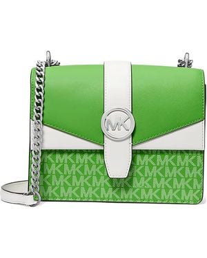 Michael Kors Flap cross body bag - Verde