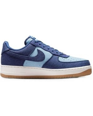 Nike Air Force 1 Low '07 Lv8 Lace-Up Sneakers - Blue