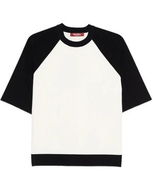Max Mara Tvelo Crew-Neck T-Shirt - Black