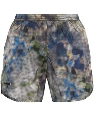 True Tribe Drawstring-Waist Swim Shorts - Blue