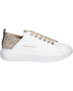 Alexander Smith Sneakers Mit Kristallen - Weiß