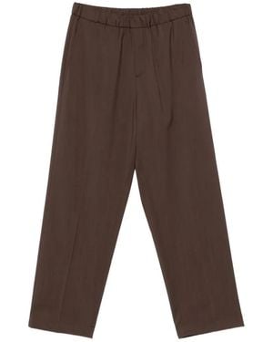 Costumein Elasticated Trousers - Brown