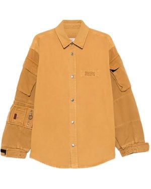 Martine Rose Hemd im Utility-Look - Natur