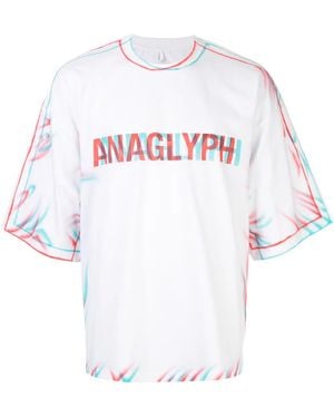 Doublet T-Shirt Im Oversized-Look - Weiß
