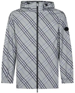 Burberry Hooded Jacket - Grey
