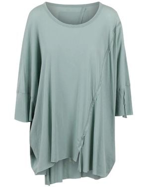 Ralph Lauren Asymmetric Seam-Detail T-Shirt - Blue