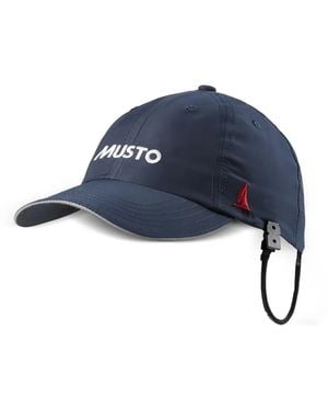 Musto Logo-Embroidered Curved-Peak Cap - Blue
