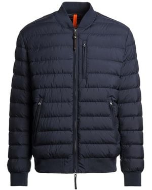 Parajumpers Quilted Down Bomber Jacket - Blue
