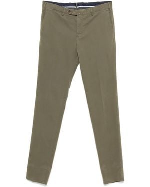 PT Torino Slim-Cut Chino Trousers - Green