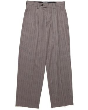 Enfants Riches Deprimes Pinstripe Trousers - Grey