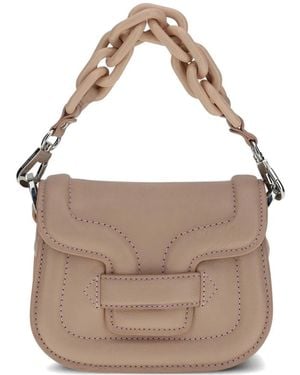 Pierre Hardy Alphaville Leather Shoulder Bag - White