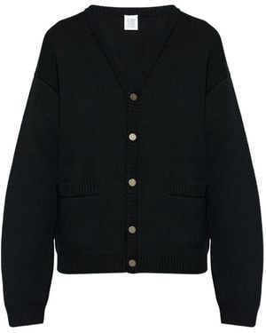 Vetements Geknöpfter Cardigan - Schwarz