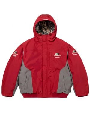 Supreme Gore-Tex Mossy Oak Zip-Up Jacket - Red