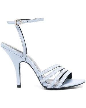 Patrizia Pepe 60Mm Leather Sandals - White